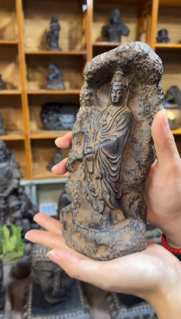 陶土【火山泥】普慈观音