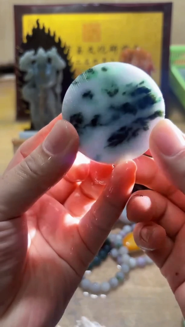 未镶嵌挂件翡翠A货常璀6249