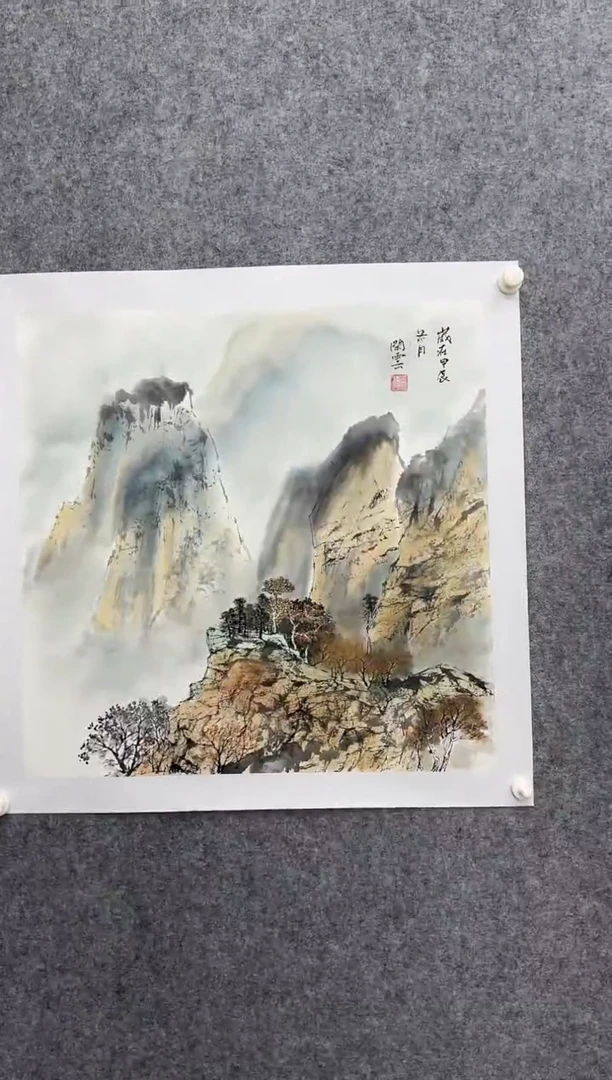 国画ST-MFZ-山水绘画作品