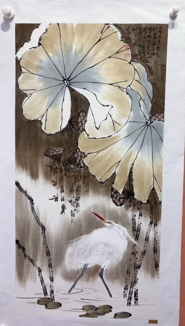 国画师立照老师国画作品