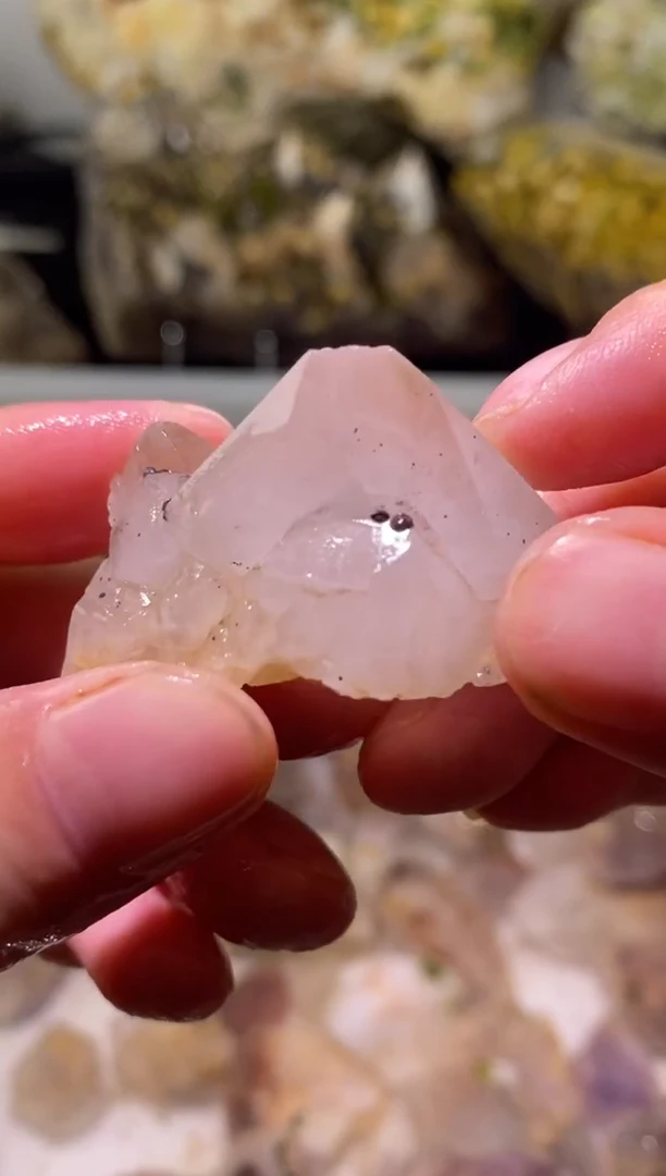 未镶嵌珠宝半成品水晶85号四川超七花园水晶