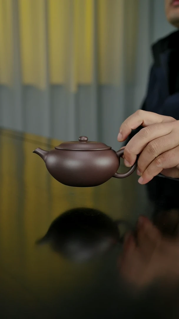 茶壶紫砂扬*头钵盂壶高端紫砂壶