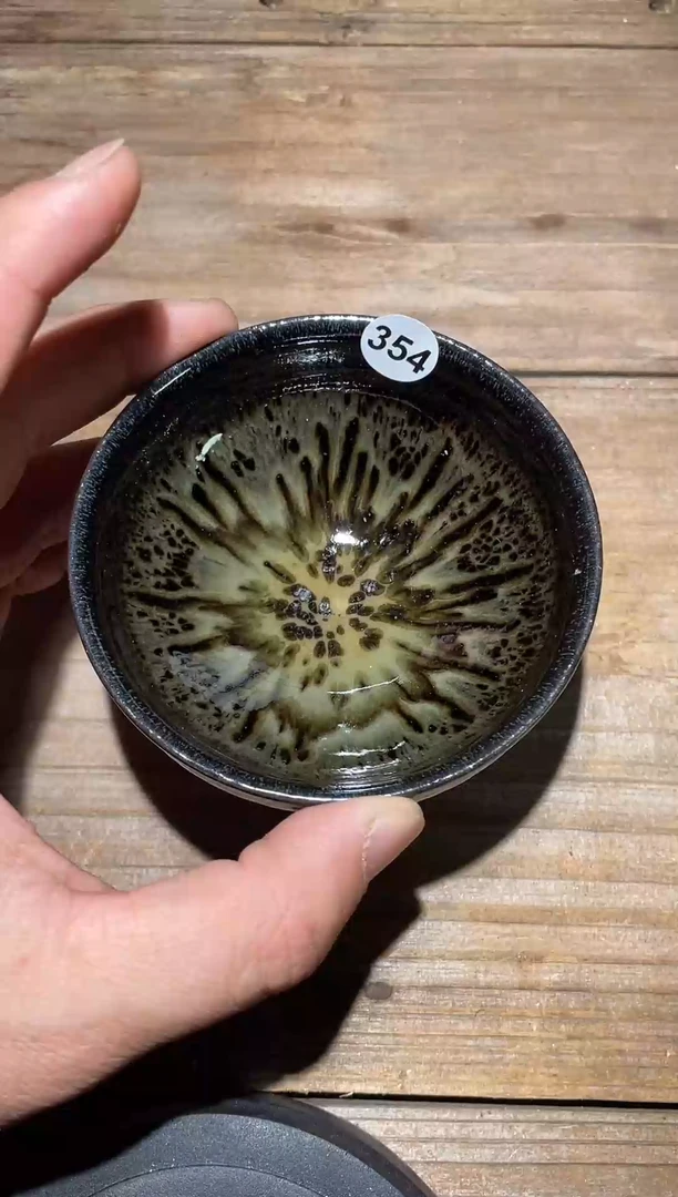 【闪购商品】茶盏建窑建盏柴烧354