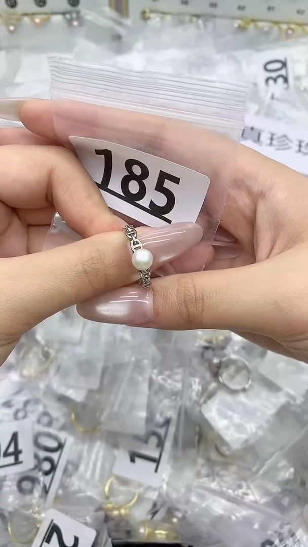 合金珠宝奇石淡水珍珠185