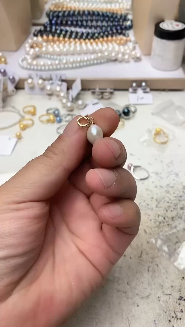 淡水珍珠未镶嵌颈饰1