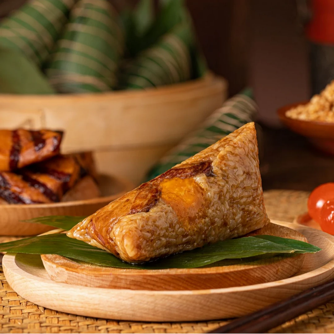 【嘉兴风味大肉粽】21.9元8个新鲜制作现做现发嘉兴大肉粽