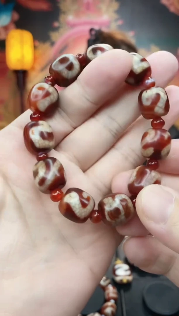 未镶嵌手串玛瑙/玉髓多宝手串