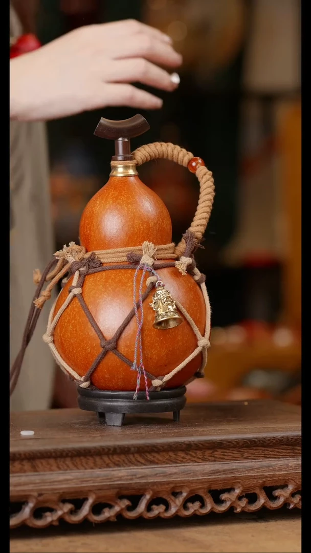 80号精品天然大漆酒葫芦一物一拍~