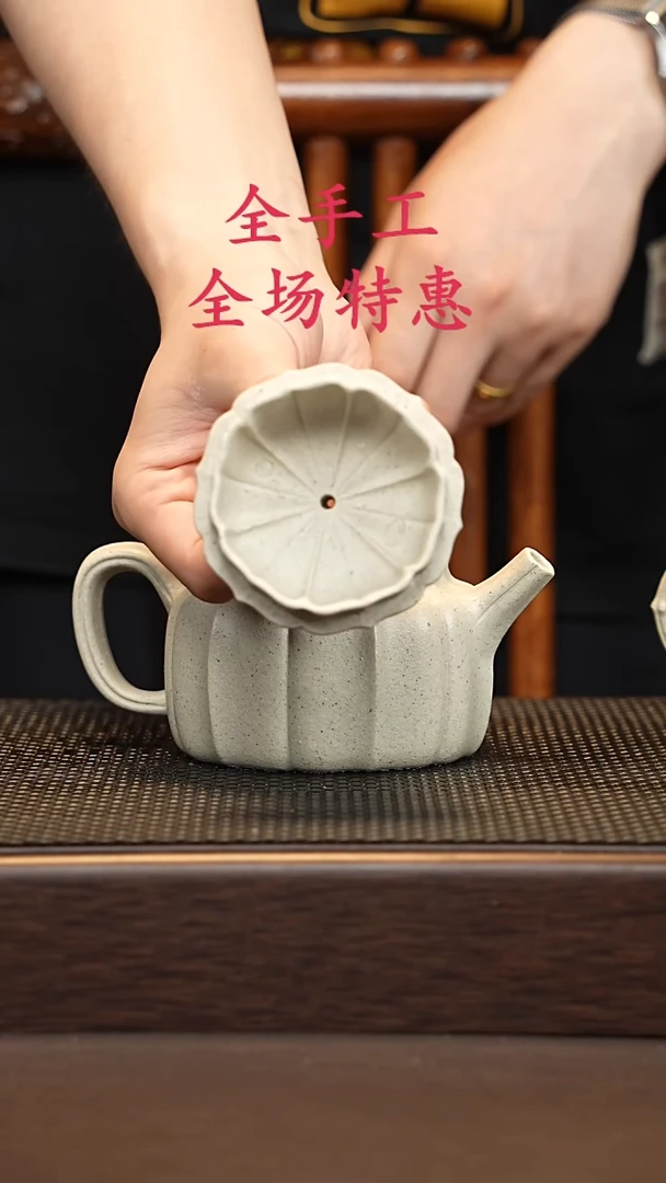 茶壶紫砂王****3源头精品手工作品33107