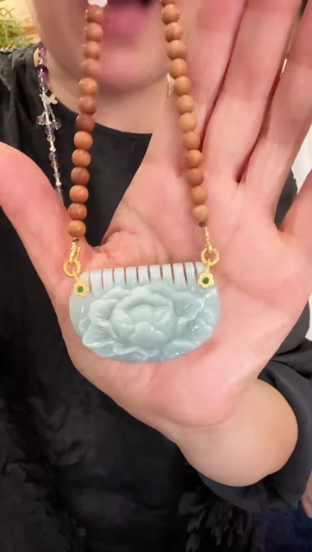 颈饰未镶嵌翡翠国风