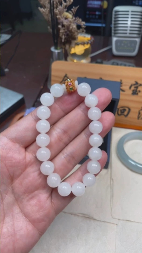 手串未镶嵌定制和田玉30127