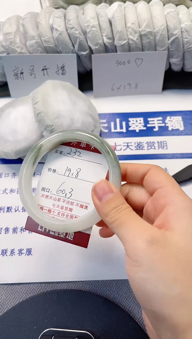 未镶嵌手镯石英质玉232-59/60