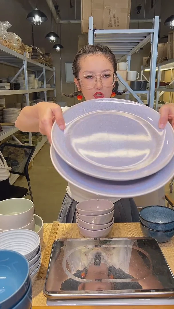瓷38高温釉下彩陶瓷餐具