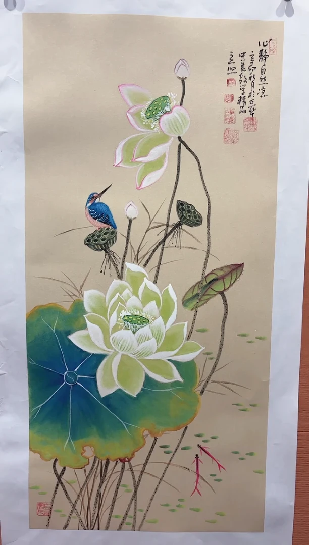 国画师立照老师国画作品