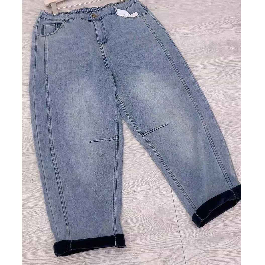 莲莲专属-冬款加绒5124弯刀老爹裤