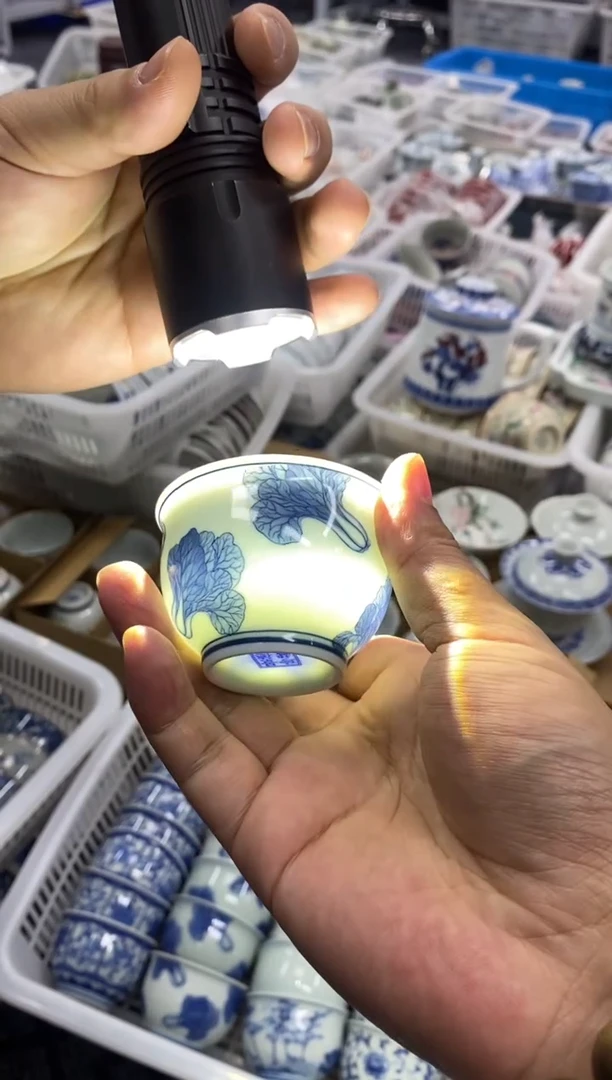 摆件陶景德陶瓷茶具容量约60