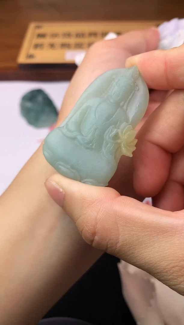 定制翡翠未镶嵌毛货不退不换