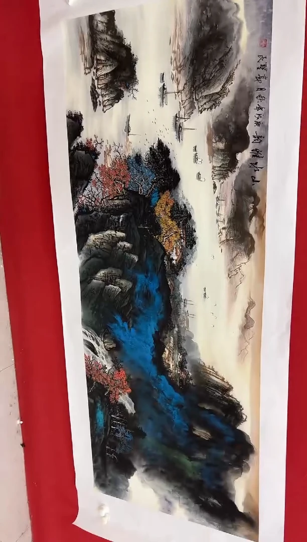 言贤书画年画年画A2