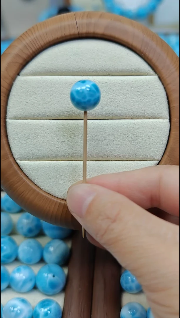 未镶嵌针钠钙石（海纹石）珠宝半成品盼*多样性发一