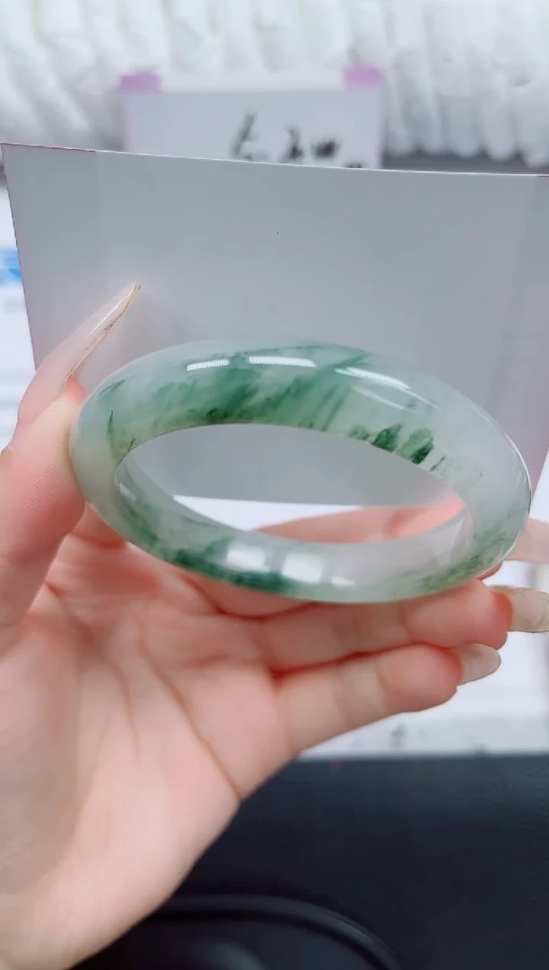 未镶嵌手镯石英质玉242-56/57