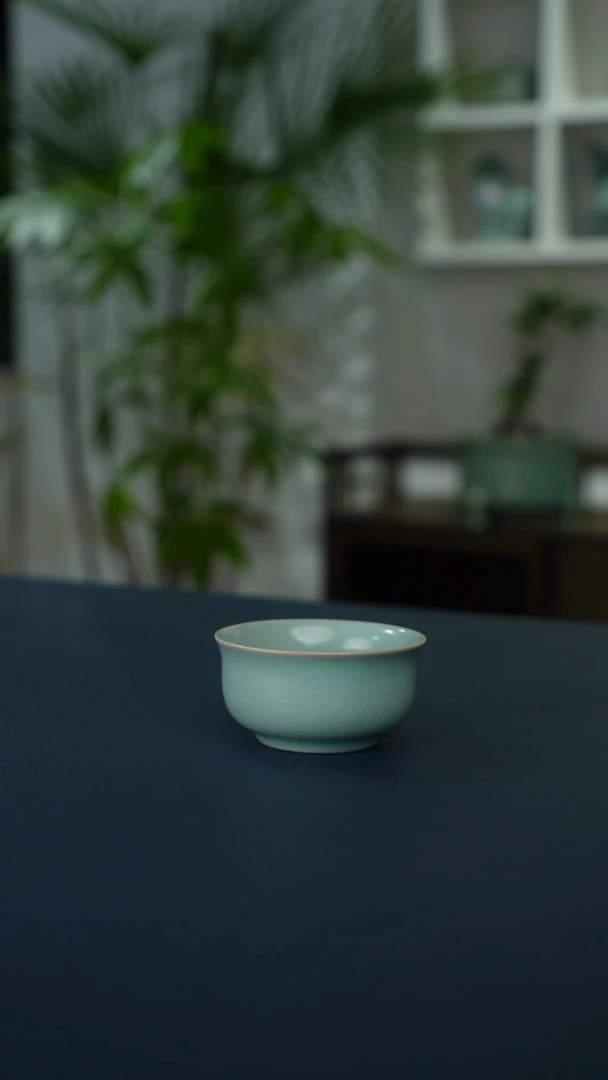 天青釉炉式杯  精品  尝鲜价60CC