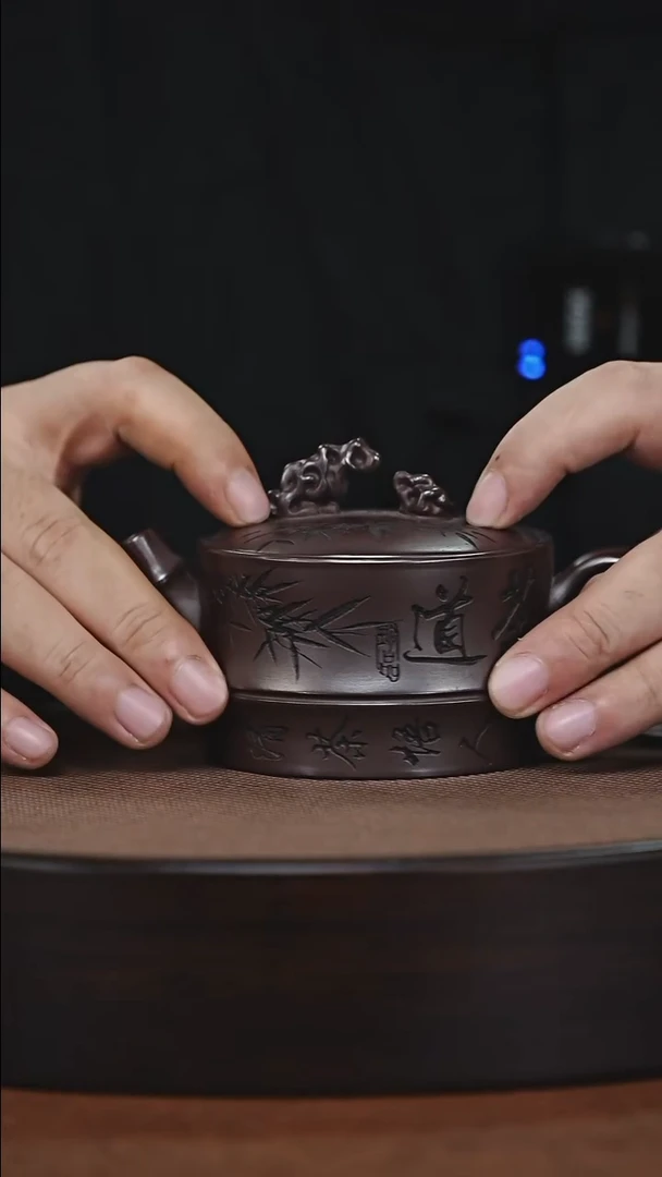 茶壶紫砂原矿紫砂壶