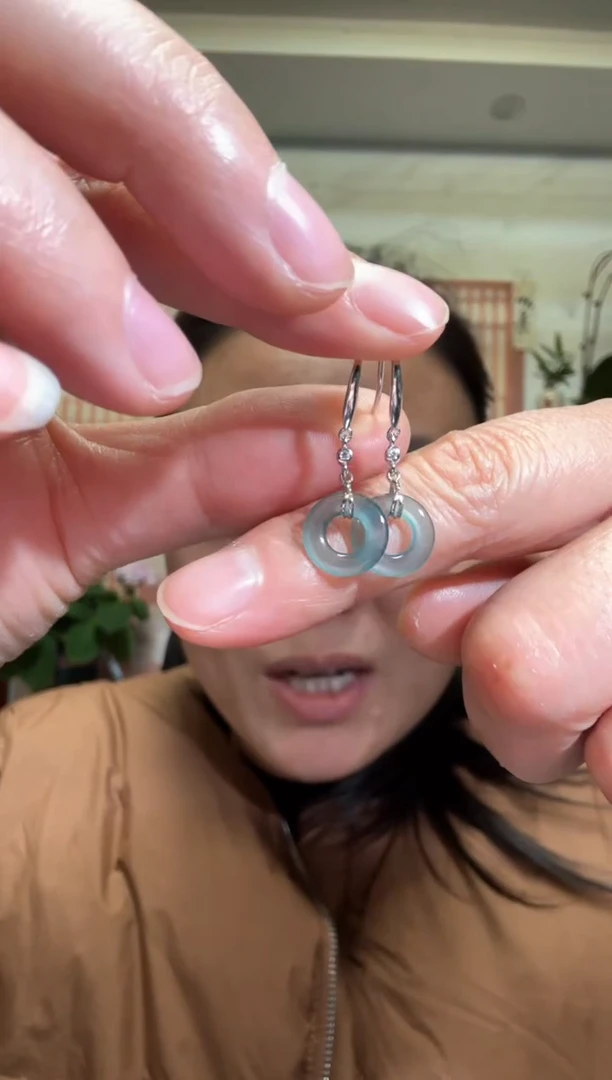 颈饰银S925镶嵌翡翠00005225