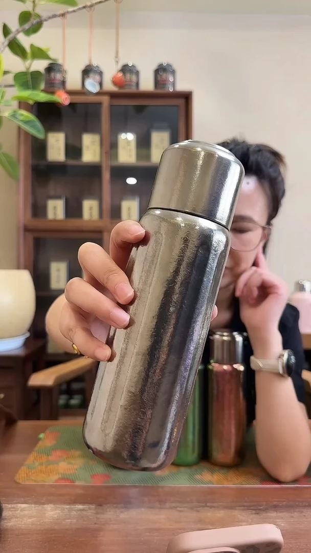 500毫升纯钛银色