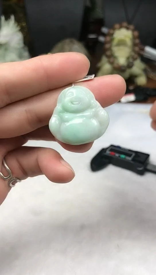 翡翠挂件未镶嵌佛公