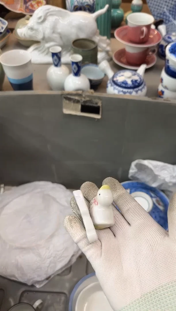 摆件桃**酱瓷器瓷器瓷器瓷器