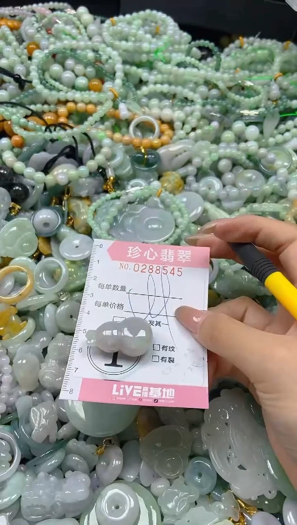 翡翠未镶嵌颈饰闪购0288545