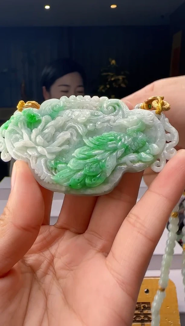 吊坠(赠链)未镶嵌翡翠HH@@960Q3J22943