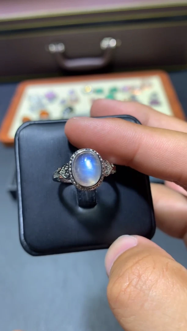 戒指未镶嵌月光石W18【多样性发其一】