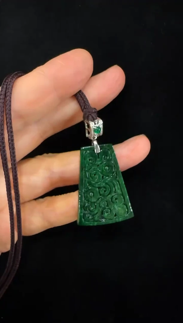 颈饰未镶嵌翡翠国风