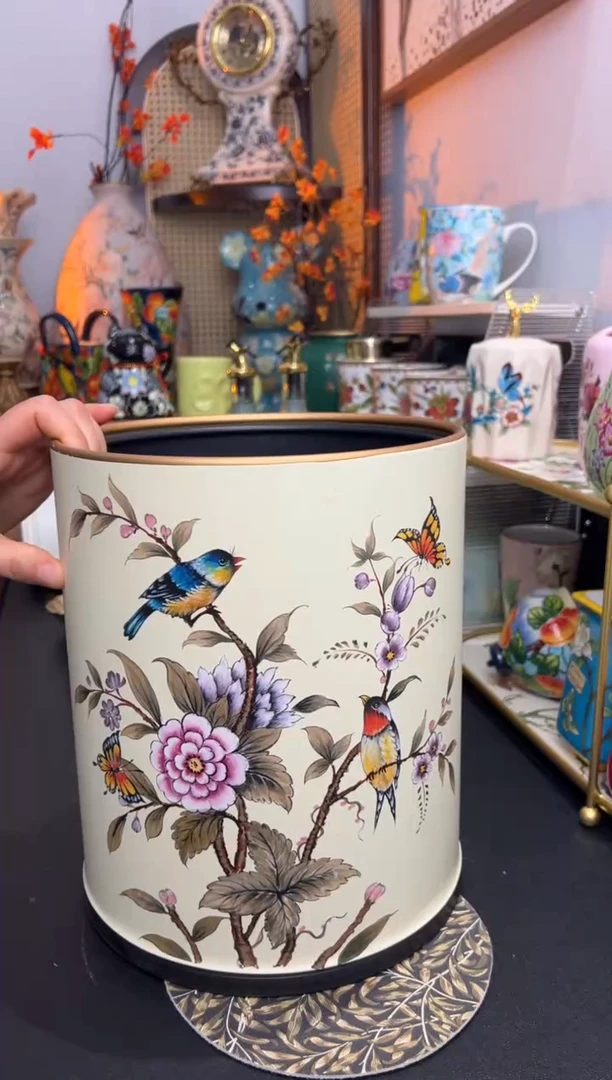 陶瓷家居百货-垃圾桶