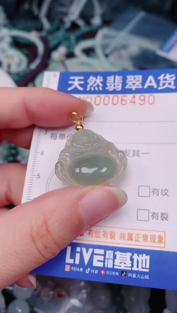 颈饰未镶嵌翡翠00006490
