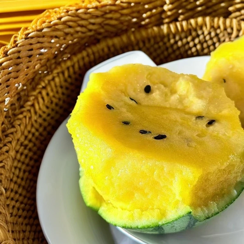 自家种植富硒西瓜仁风冰激凌西瓜薄皮整箱批发脆甜多汁顺丰