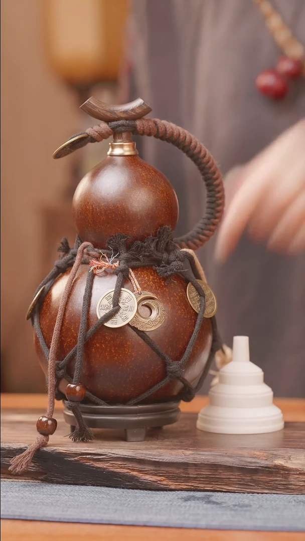 1016号链接精品大漆葫芦现货现发[一物一拍]