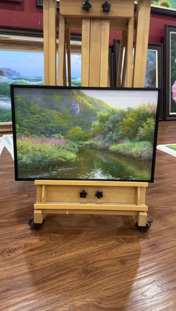 油画纯手绘油画 带装裱 37*55CM