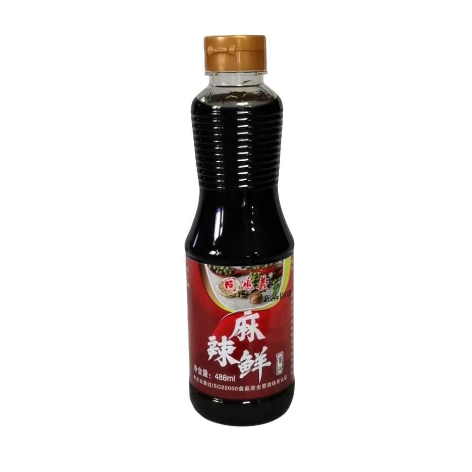 同鸿義 麻辣鲜酱油 488ml/瓶