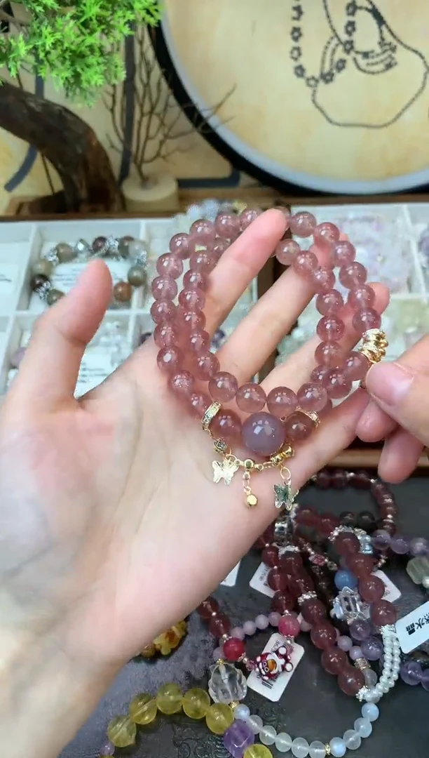 【闪购商品】石英质玉手饰未镶嵌6040