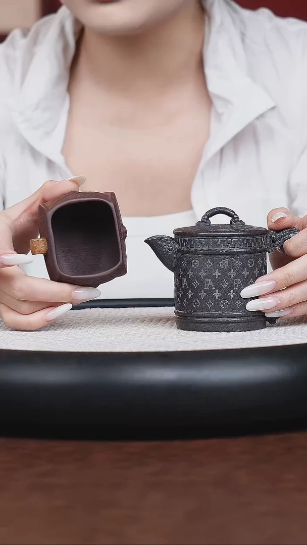 茶壶紫砂宜兴紫砂茶壶茶杯茶宠