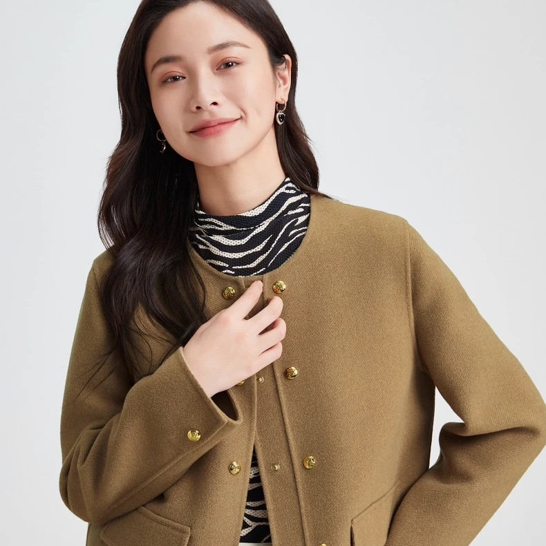 【可可专属】珂莱蒂尔短款外套女小个子上衣KK00763C5