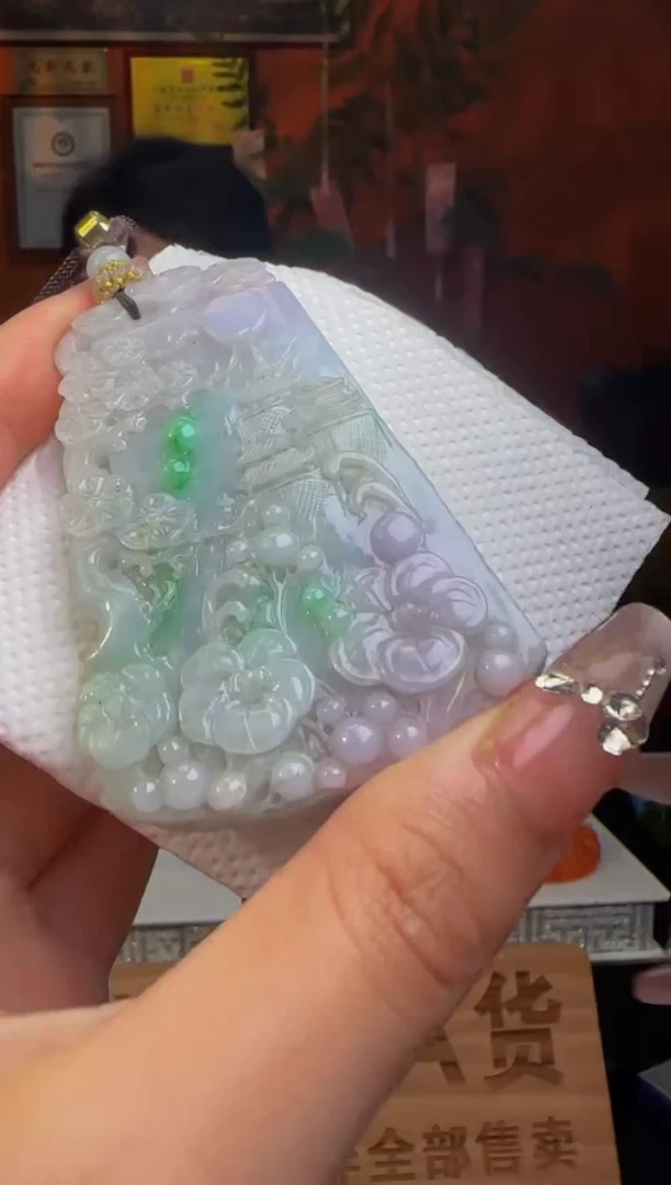 定制翡翠未镶嵌WB13988翡翠