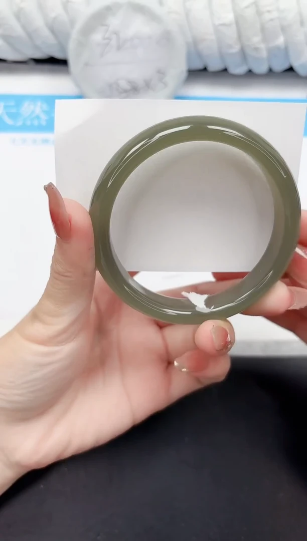 未镶嵌手镯石英质玉228-64SHS