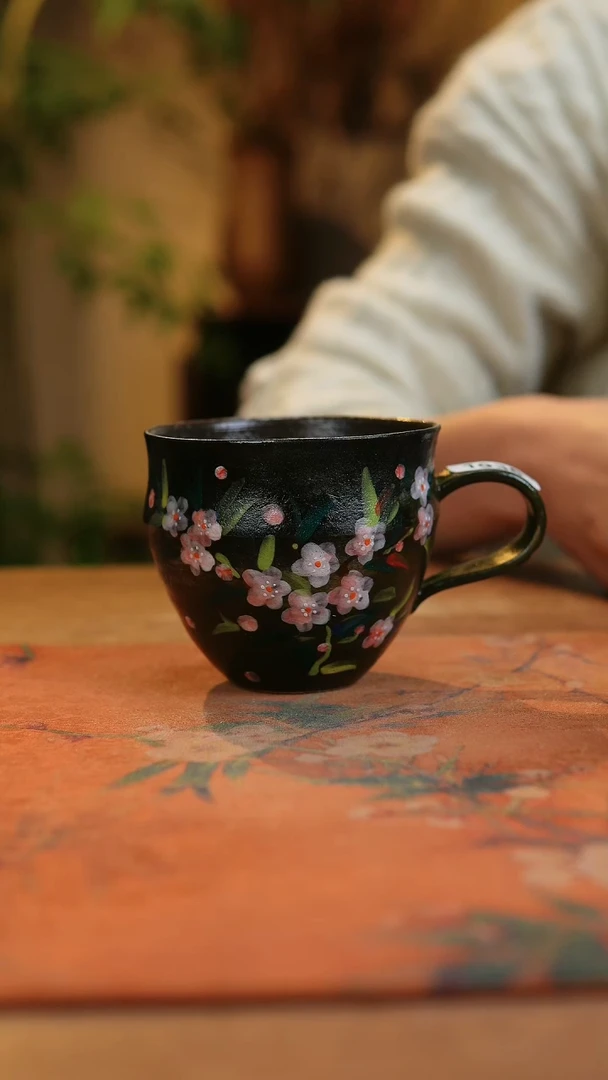 【闪购商品】瓷片1936景德镇手工手绘釉下彩高温瓷