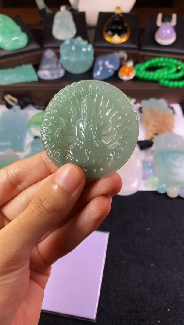 定制翡翠未镶嵌5034毛货不退不换