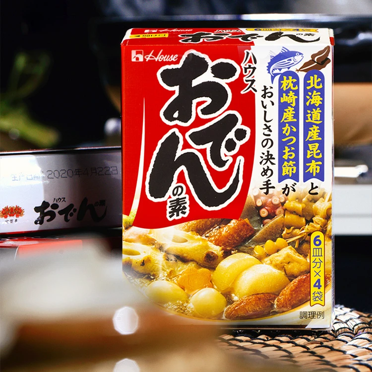 日本进口好侍关东煮调味汤料77.2g关东煮汤料包