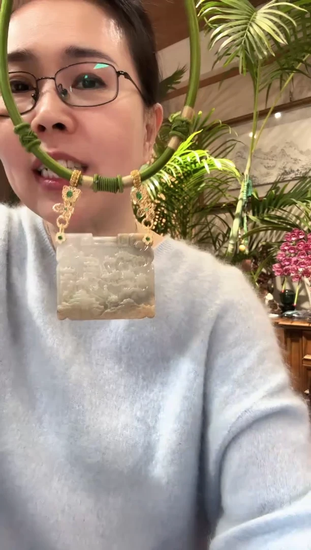 【闪购商品】翡翠颈饰未镶嵌国风