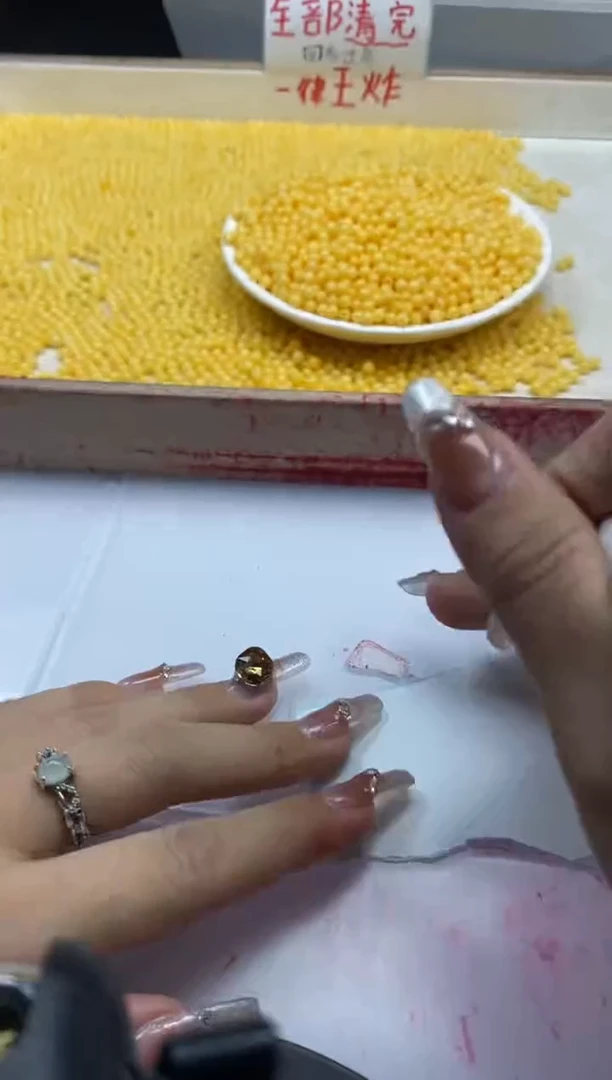 【闪购商品】蜜蜡颈饰未镶嵌w1463白花蜡蜜蜡4mm*50颗